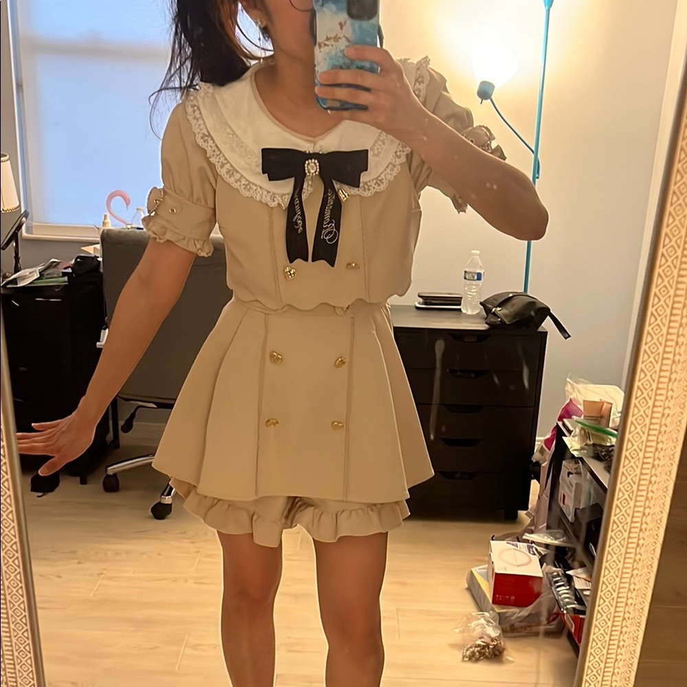 LIZ LISA Heart Trench Style Set-Up